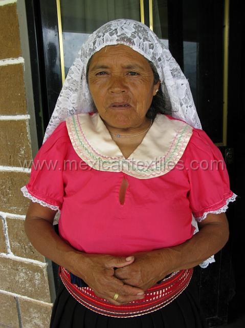 a_nahuatl_lady.JPG - Maria Rosario in traditional dress.