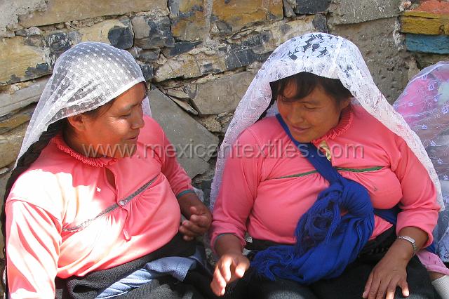 nahua_xochitlaxco_06.JPG - clouse up of blouse and quechquemitl from San Baltazar Xochitlaxco, Tepetzintla, Puebla.